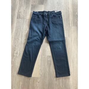 Buffalo David Bitton Men Jackson Straight Leg Stretch Jeans Dark Wash Size 40x32